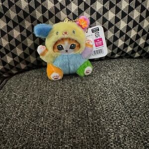 Mofusand x Sanrio Usahana Plush Keychain